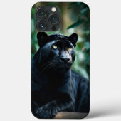 Schöner Schwarzer Panther Case-Mate iPhone Hülle (Rückseite)