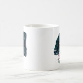 Schöner schwarzer Panther Kaffeetasse (Mittel)