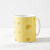 Schöner Schweizer Käse Fanciful Cheese-Lover's Kaffeetasse (VorderseiteRechts)