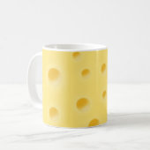 Schöner Schweizer Käse Fanciful Cheese-Lover's Kaffeetasse (Vorderseite Links)