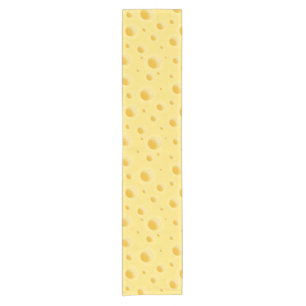 Schöner Schweizer Käse Kurzer Tischläufer