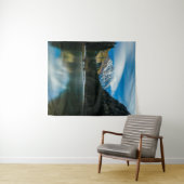 Schöner See mit Bergen Zgornje Jezersko Wandteppich (Beispiel (Horizontal))