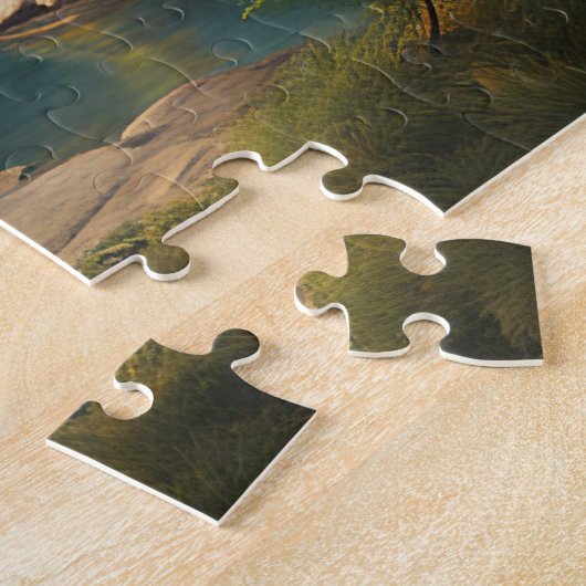 Schöner See mit Reflektionen Puzzle (Seite)