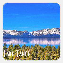 SCHÖNER SEE TAHOE GLOSSY STICKER