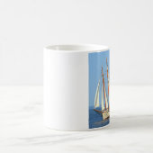 Schoner segeln kaffeetasse (Mittel)