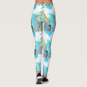 Schoner segelt blau leggings (Rückseite)