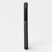 Schöner Segen Dunkelgrünes Gehäuse Case-Mate iPhone Hülle (Hinten/Links)