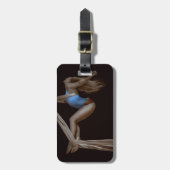 Schöner Seidenholzperformer Gepäckanhänger (Vorderseite vertikal)