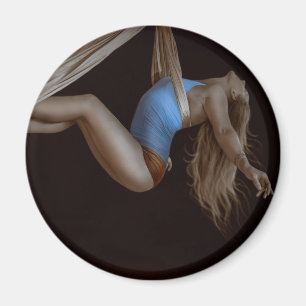 Schöner Seidenholzperformer Magnet