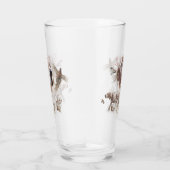Schöner Setter, Kunst Glas (Rechts)