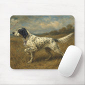 Schöner Setter, Kunst Mousepad (Mit Mouse)