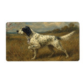 Schöner Setter mit Fasanen, Kunst (Vorne)
