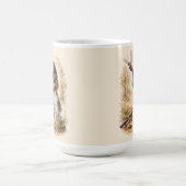 Schöner Setter mit Fasanen, Kunst Kaffeetasse (Mittel)