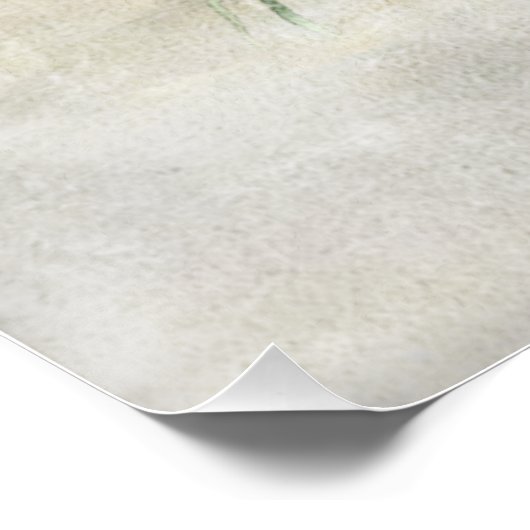 Schöner Setter mit Fasanen, Kunst Poster (Ecke)