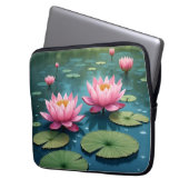 Schöner Siam Lotus Laptop-Sieb 30 cm Laptopschutzhülle (Vorderseite Links)
