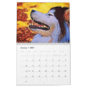Schöner Sibirien Husky 2020 Mauer Kalender (Jan 2027)