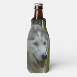Schöner sibirischer Husky Welpenhund Flaschenkühler