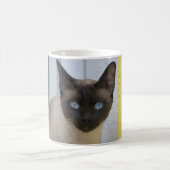 Schöner Siegel-Punkt-siamesische Katze Kaffeetasse (Mittel)