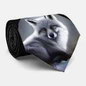 Schöner Silberfuchs Krawatte (Gerollt)