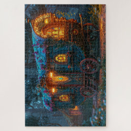 Schöner Sinti und Roma Wagon Puzzle