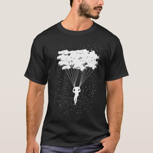 Schöner Skydiver Schönes Skydiver Sprichwort T-Shirt (Vorderseite)