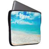 Schöner Sommer-Strand Laptopschutzhülle (Vorne Rechts)
