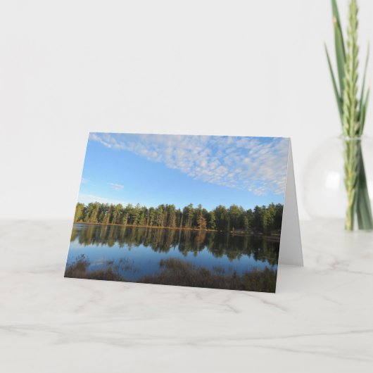Schöner Sommertag - Blank Card Dankeskarte (Vorderseite)