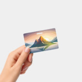 Schöner Sonnenaufgang Ausweis (Handheld)