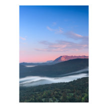 Schöner Sonnenaufgang Blick auf Nanos von Šilentab