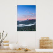 Schöner Sonnenaufgang Blick auf Nanos von Šilentab Poster (Küche)