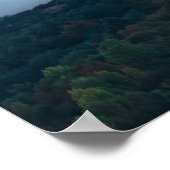 Schöner Sonnenaufgang Blick auf Nanos von Šilentab Poster (Ecke)