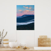 Schöner Sonnenaufgang Blick auf Nanos von Šilentab Poster (Küche)