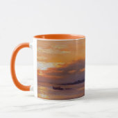 Schöner Sonnenaufgang im Ozean Tasse (Links)