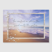 Schöner Sonnenaufgang Magnetkarte (Vorderseite)