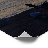 Schöner Sonnenaufgang Poster (Ecke)