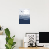 Schöner Sonnenaufgang Poster (Heimbüro)