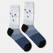 Schöner Sonnenaufgang Socken (Rechts)