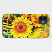 Schöner Sonnenblumen iPhone 5 Fall Case-Mate iPhone Hülle (Rückseite (Horizontal))