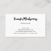 Schöner Sonnenuntergang am ruhigen See Visitenkarte (Rückseite)