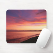 Schöner Sonnenuntergang am Strand Mousepad (Mit Mouse)