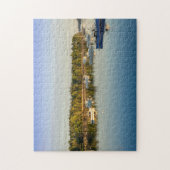 Schöner Sonnenuntergang an der Maine Puzzle (Vertikal)