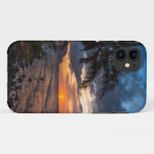 Schöner Sonnenuntergang Case-Mate iPhone Hülle (Rückseite (Horizontal))