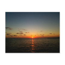 schöner Sonnenuntergang Gelb Orange