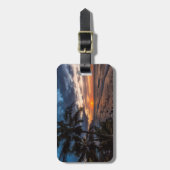 Schöner Sonnenuntergang Gepäckanhänger (Vorderseite vertikal)