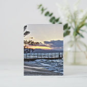 Schöner Sonnenuntergang in Montego Bay, Jamaika Postkarte (Stehend Vorderseite)