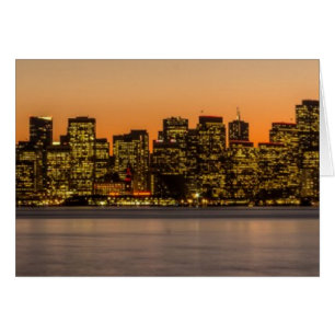 Schöner Sonnenuntergang in San Francisco