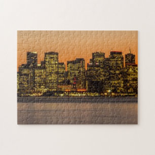 Schöner Sonnenuntergang in San Francisco Puzzle