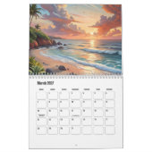 Schöner Sonnenuntergang Kalender (Mär 2027)