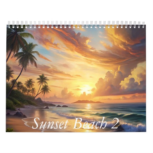 Schöner Sonnenuntergang Kalender (Titelbild)