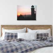 Schöner Sonnenuntergang Leinwanddruck (Insitu (Schlafzimmer))
